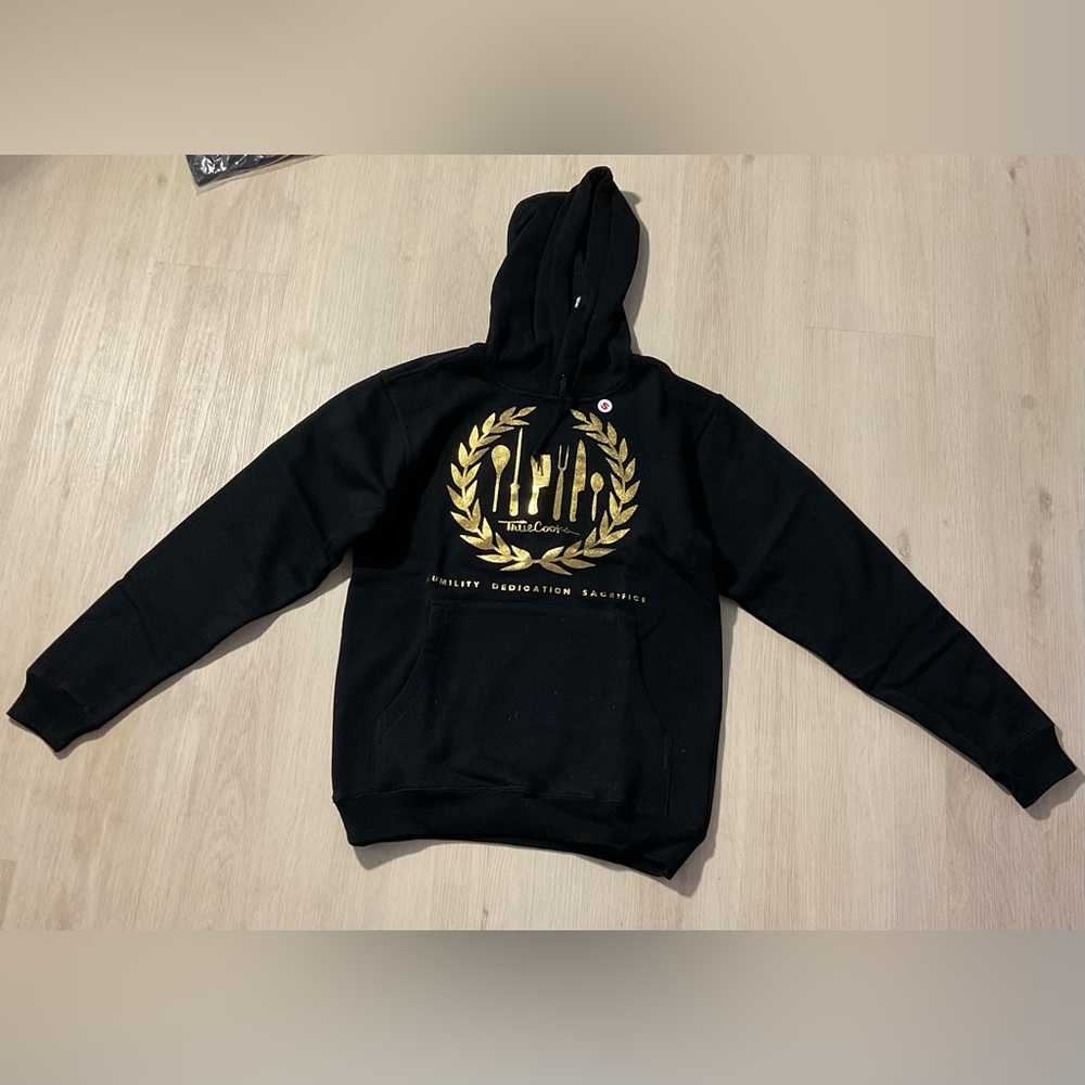 True Cooks Black Sweater (Small)